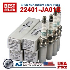 4PCS NGK Iridium Spark Plugs 22401-JA01B Nissan Altima Rogue Sentra DILKAR6A11