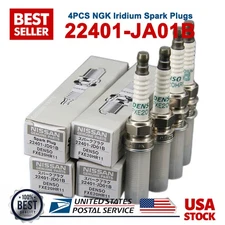 4PCS NGK Iridium Spark Plugs 22401-JA01B Nissan Altima Rogue Sentra DILKAR6A11