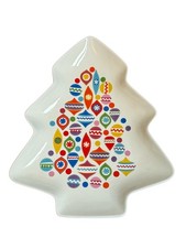 Maxwell Williams Baubles Serving Platter Christmas Tree Shape Claire Chilcott