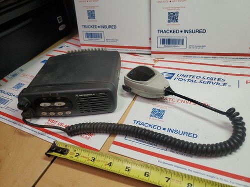 Motorola CDM750 AAM25SKC9AA1AN 25-40 W, 4 CH, 2-Way UHF Radio AND MIC ONLY, H1 - Zdjęcie 17 z 18