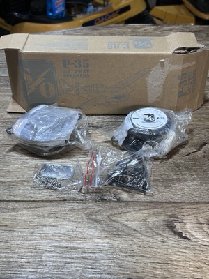 factory sealed sound ordnance  P-65 2 WAY coaxial  SPEAKERS 6.5   universal NIOB