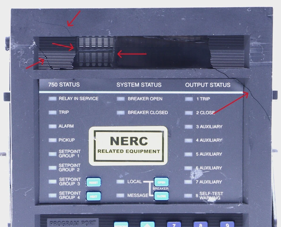 * GE 750 SR750 750-P5-G5-S5-HI-A20-G FEEDER MANAGEMENT RELAY - Image 3 of 4