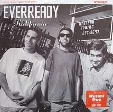 USED: Everready - Kalifornia (7", EP, Ltd, RP) vinyl - grading in description