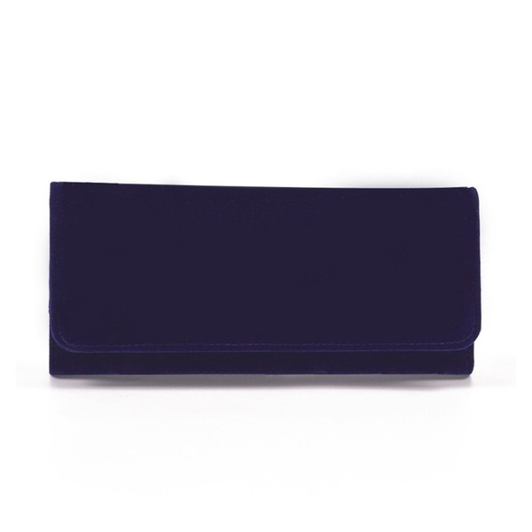 Women Portable Travel Velvet Jewelry Storage Roll Bag Ringsorganizer For Case Po-image