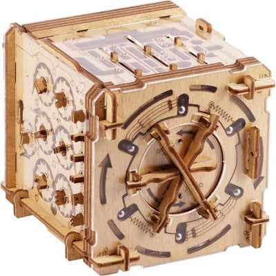 iDventure Cluebox Cambridge Maze   Wooden 3D Puzzle Box
