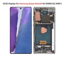 For Samsung Galaxy Note20 4G N980 5G N981 OLED Display Screen Replacement Gray