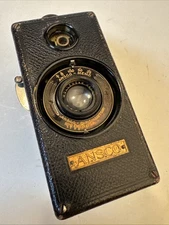 1929 ANSCO Memo Half Frame 35mm Box Camera f-6.3 Lens Working