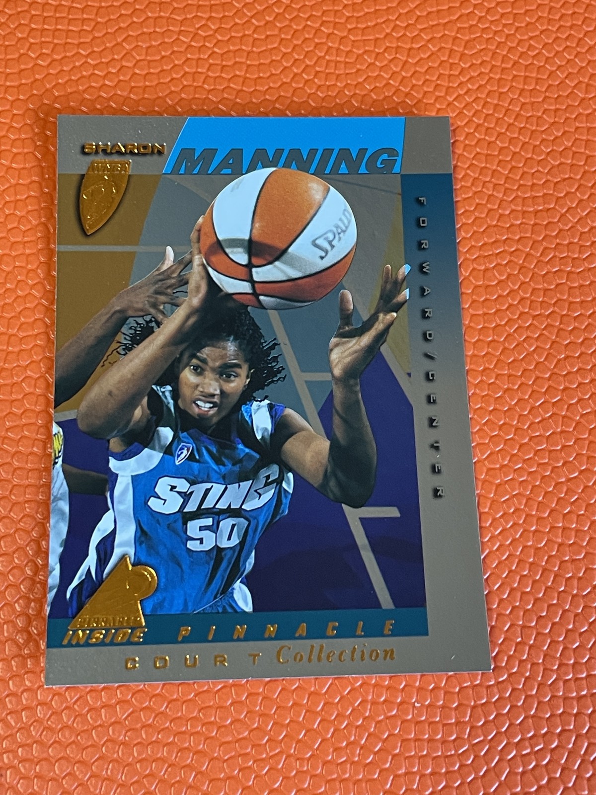 1997 Pinnacle Inside WNBA #28 Sharon Manning Court Collection