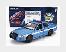 1:24 GREENLIGHT Ford Crown Victoria Police Interceptor Seattle 2001 GREEN85571 M