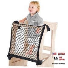 Toddlers Tower Safety Net Guard for Toddlers Learning Tower 17.72 x 17.72 Inch