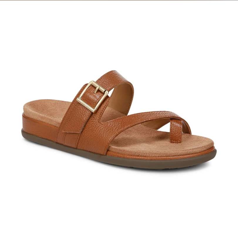 Women Carmela Strappy Slide Sandal Casual Flat Open Toe Summer Slip On