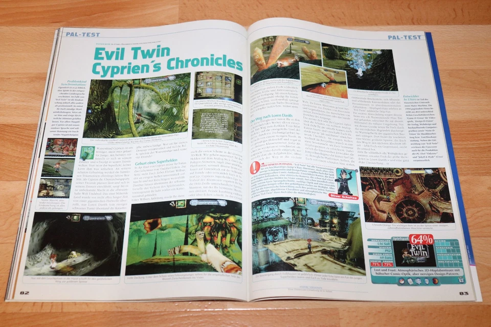 2002 Maniac Magazin Shadow Hearts Suikoden 3 Evil Twin  Cyprien's Chronicles - Bild 2 von 4