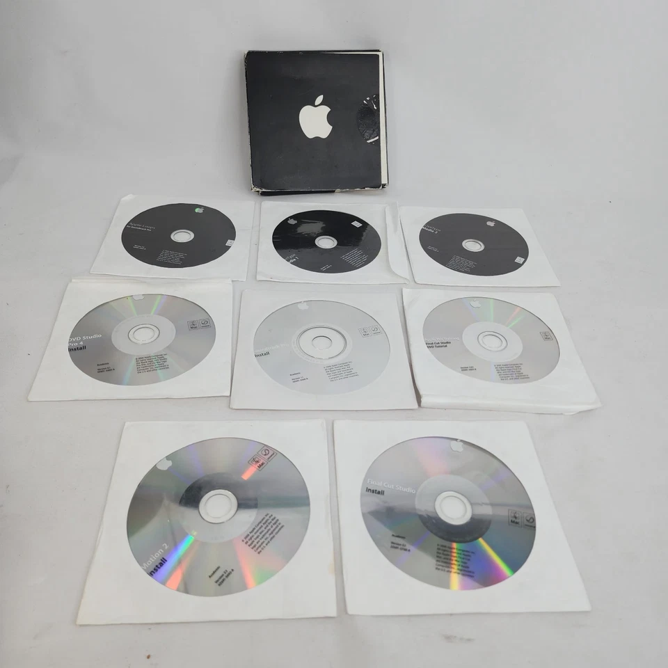 Apple Final Cut Studio 5.1 EDU Academic | Complete 9-Disc DVD Software Set for M - Image 4 of 4