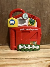 Vintage 2002 Leap Frog Storyblock Book Tad's Counting Farm Book Toy WORKS