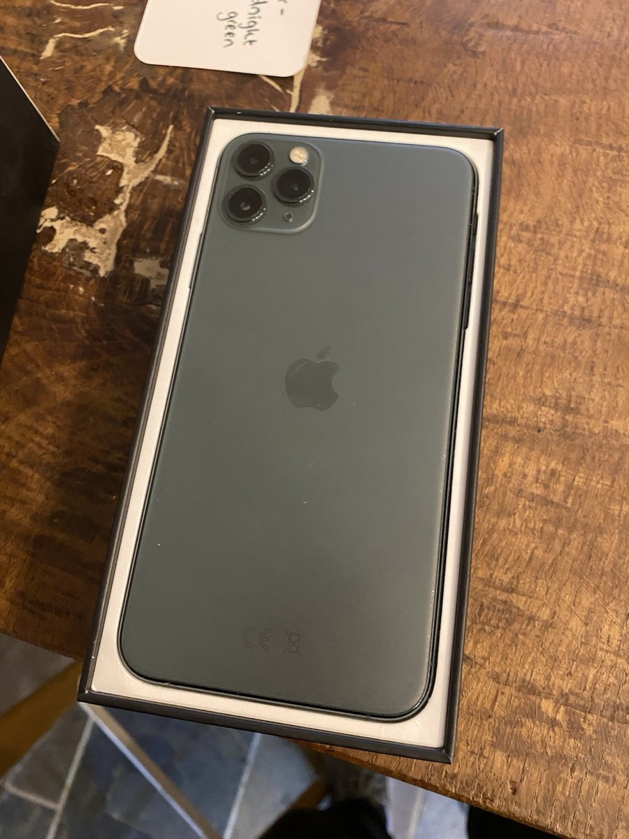 Apple iPhone 11 Pro Max - 256GB - Midnight Green (Unlocked) A2218