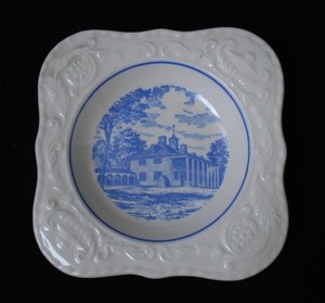 Vintage Mount Vernon Pin Dish Steubenville by Alex Wishnew 4.25"