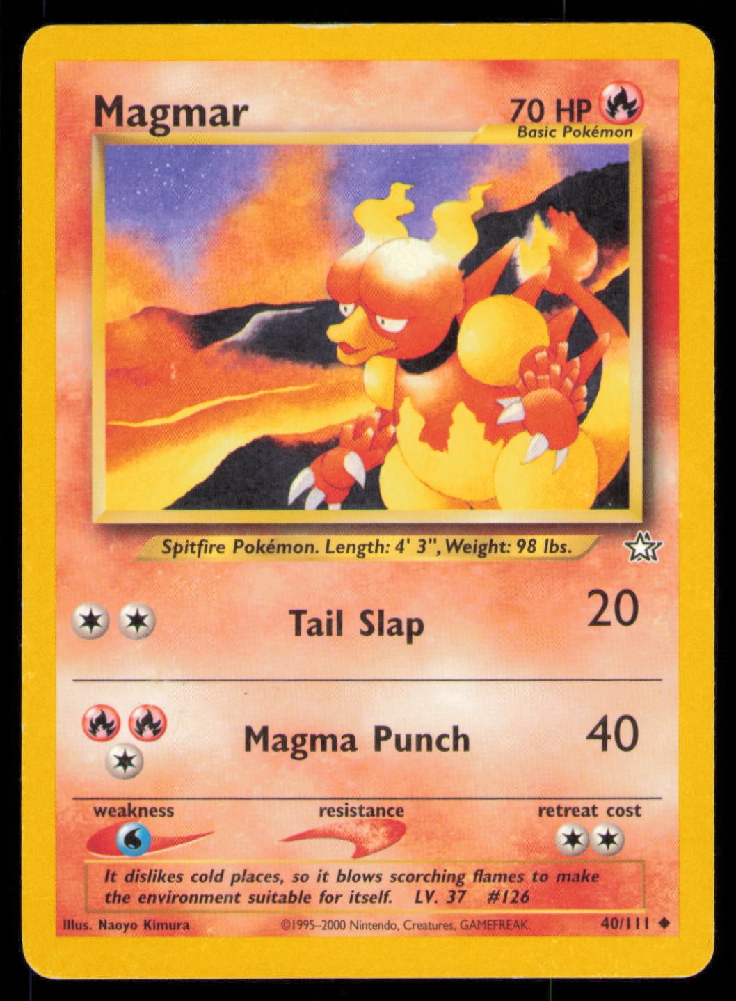 Neo Genesis #040/111 Magmar