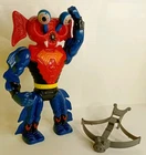 VINTAGE - 1984 - MANTENNA Figure - MOTU / He-Man -CLEAN & COMPLETE- Action Works