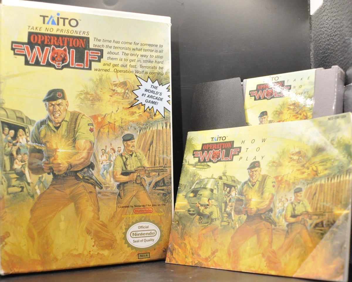 Boxing Video Games Operation Wolf for sale | eBay