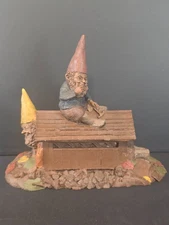 Tom Clark Gnome Figurine "THE BRIDGES" 1986 ED 66 LLOYD JEFF BEAU Collectible