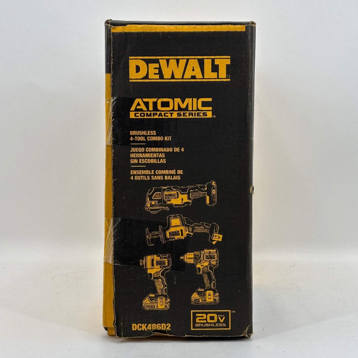 DEWALT 20V MAX Atomic Tool Combo Kit DCK486D2 for sale online