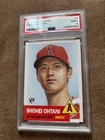 SHOHEI OHTANI PSA 9 2018 TOPPS LIVING #7 ROOKIE RC ANGELS Dodgers