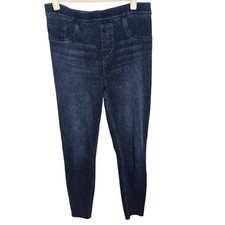 Spanx Jean-ish Ankle Leggings Spanx Leggings Jean-ish Leggings L Blue 20018T