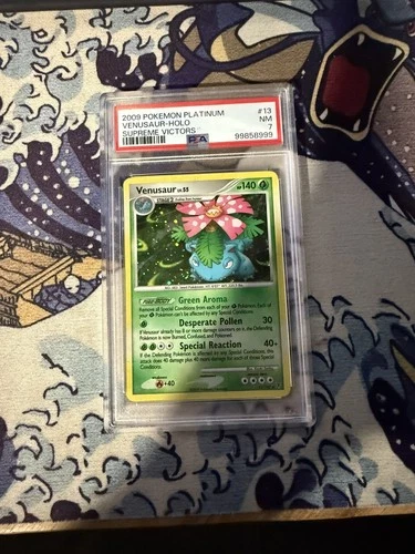 Venusaur Holo Pokémon Platinum Supreme Victors PSA 7  2009