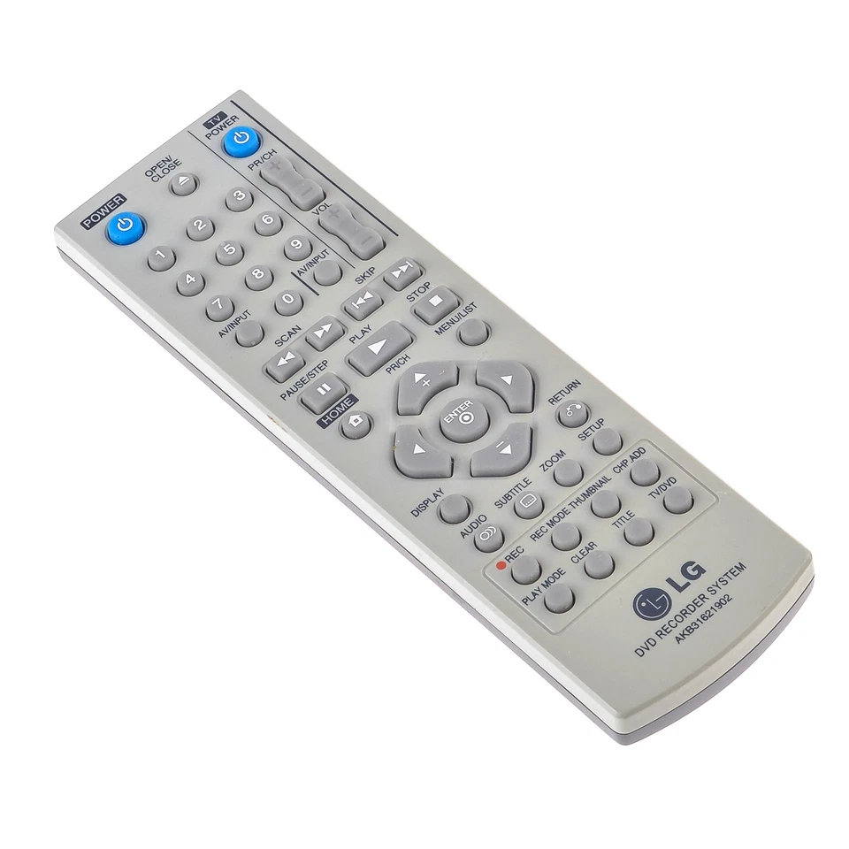 Original LG AKB31621902 Télécommande pour DVD Enregistreur DR265 DR275 / Éprouvé - Photo 1/1