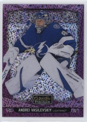 2024-25 O-Pee-Chee Platinum Violet Pixels 290/299 Andrei Vasilevskiy #27 8tn