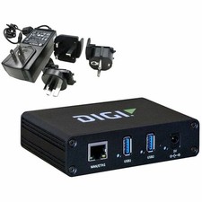 Digi AnywhereUSB 2 Plus Remote USB 3.1 External Hub with Power Supply