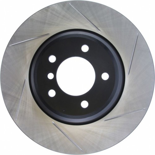 StopTech For BMW 335d 2009 2010 2011 Brake Rotor Sport Slotted - Driver Side - Picture 2 of 8