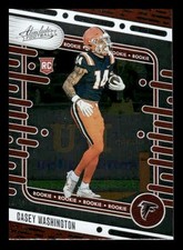 2024 Panini Absolute #101 Casey Washington RC Rookie Retail Atlanta Falcons