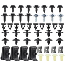 50Pcs Engine Splash Shield Fender Screw Clips Rivet Fastener For Toyoa Corolla