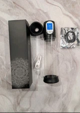 Vacuum Electric Penis Pump Digital rechargeable Male Men Penis Enlarger Growth