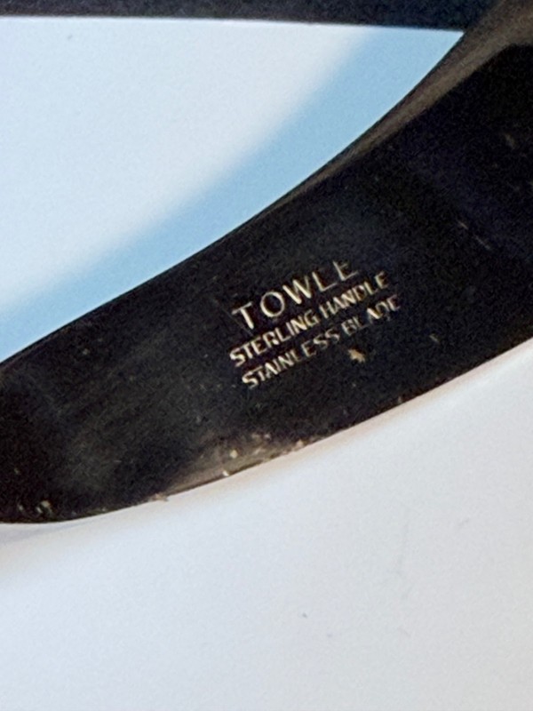 Towle Sterling Handle Butter Knife- 47g