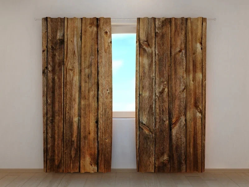 MadeInNature Bastone per tenda in legno, diametro 28 mm, kit completo