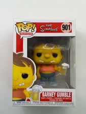 Funko Pop! Figura Vinilo Los Simpson: Barney Gumble #901 + PROTECTOR J2