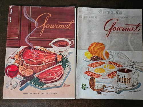 Gourmet magazine lot x15 all from 1946 & 1947 - Picture 6 of 10