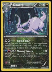 Goodra 60/98 XY Ancient Origins Reverse Holo