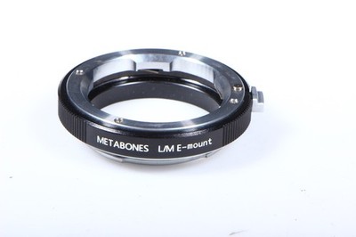 Metabones L/M E-mount Leica M Sony E adapter