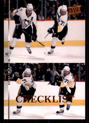 2007-08 Upper Deck #450 Evgeni Malkin Pittsburgh Penguins