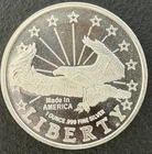 1 oz SilverTowne Liberty Eagle Silver Round