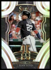 2020 Panini Select #25M-LF Juan Soto 25-Man Holo