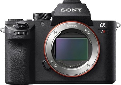 Sony a7R II Full-Frame Mirrorless Interchangeable Lens Camera, Body Only (Black)
