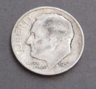 1957 D Roosevelt Dime US 10 Cent Silver ~ Cat # 122