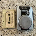 Sony Walkman WM-SR1 AM/FM Radio Cassette Recorder Vintage 2Way Speaker Untested