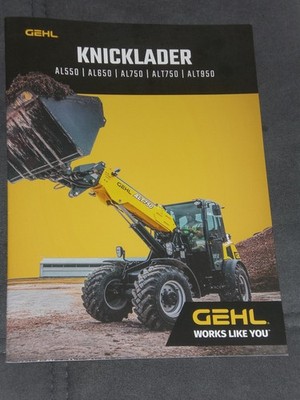 GEHL articulated loader brochure (B 321)