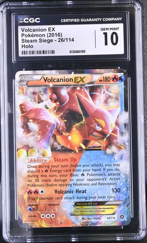 Volcanion-EX graded CGC 10 for sale on eBay