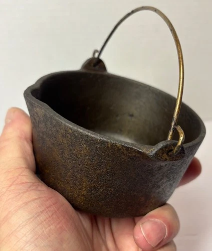 Wagner Ware Sidney O 1363 Cast Iron Hot Pot Dutch Oven RESTORED 1935-1959 4.25”